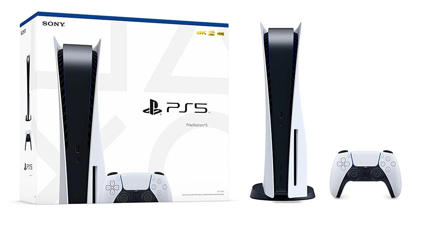 Sony Playstation PS5 Console Blueray Disc version