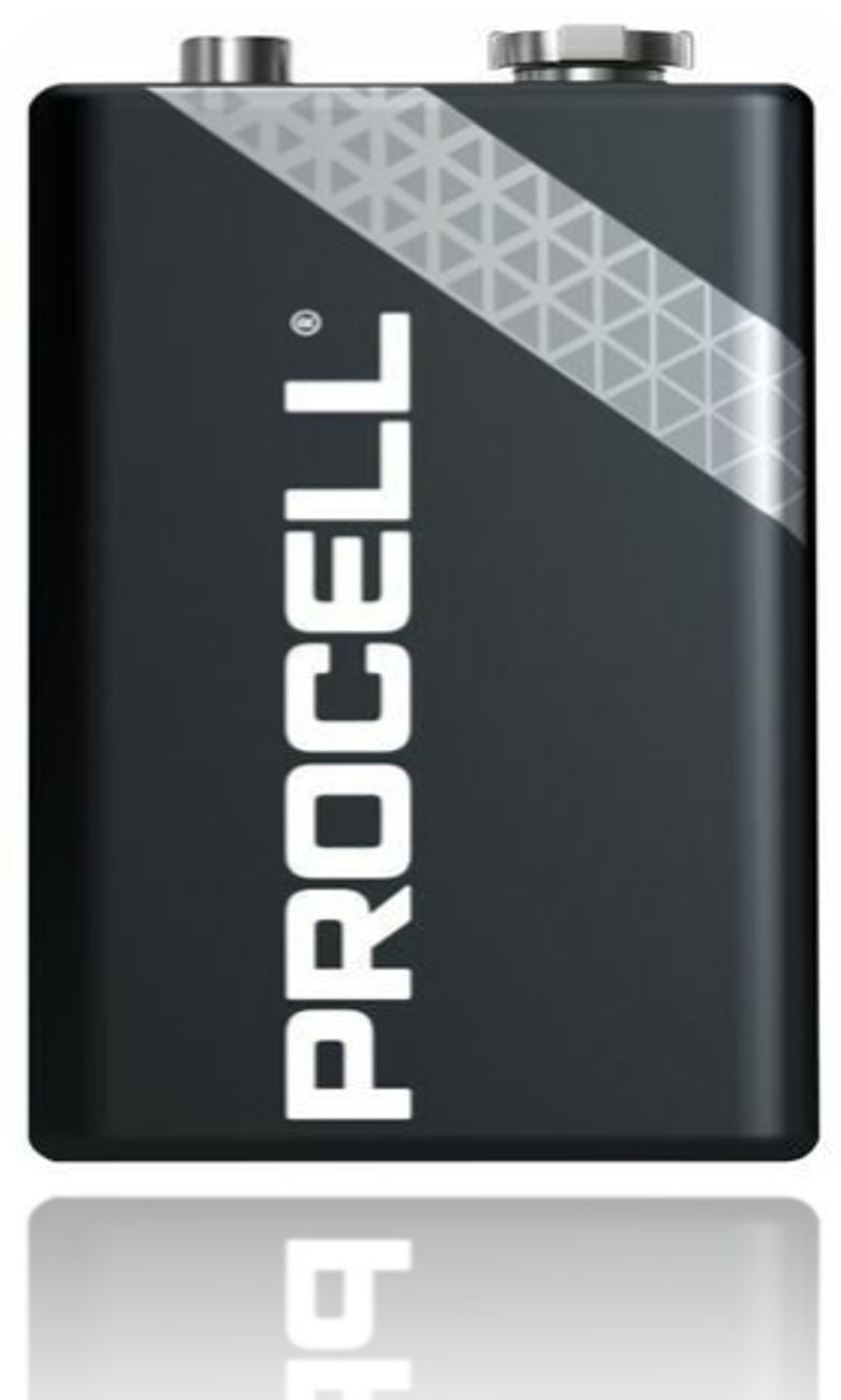 Duracell Procell 9V Batteries PC1604 Alkaline 9 Volt Battery