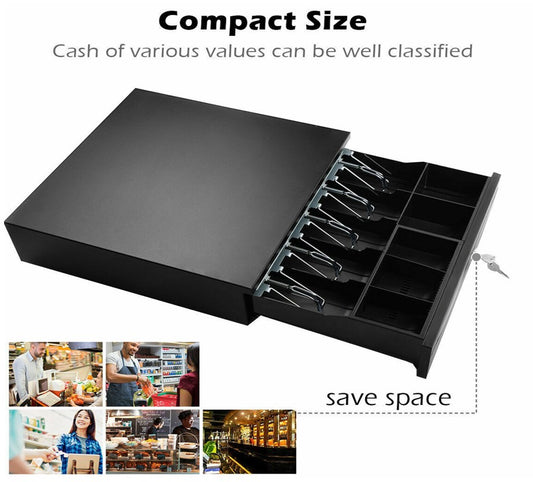 5 Bill 5 Coin Cash Register Drawer Box