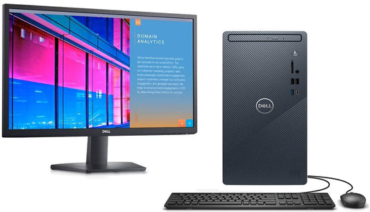 Dell Inspiron 3910-5924BLU Core™ i5-12400 1TB + 256GB SSD 12GB DVD-RW BT WiFi WIN11 Keyboard Mouse BLUE