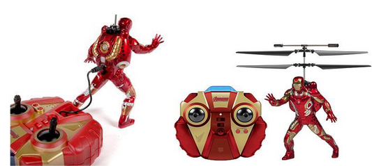 Iron Man 2 Channel Flying Figure Infrared Helicopter