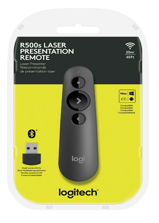Logitech R500s Laser Presentation Remote (910-006518)