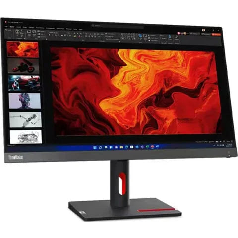 Lenovo ThinkVision S24i-30 Monitor 23.8" (1920x1080) 100Hz IPS 250 cd/m² 1300:1 1xHDMI 1.4 1xVGA 16:9 Tilt Adjustable RAVEN BLACK / STORM GREY