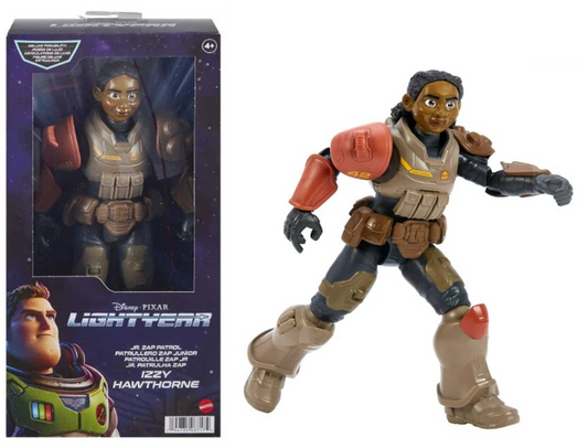 DISNEY PIXAR LIGHTYEAR 12INCH(30CM) LARGE FIGURE JR. ZAP PATROL IZZY HAWTHORNE