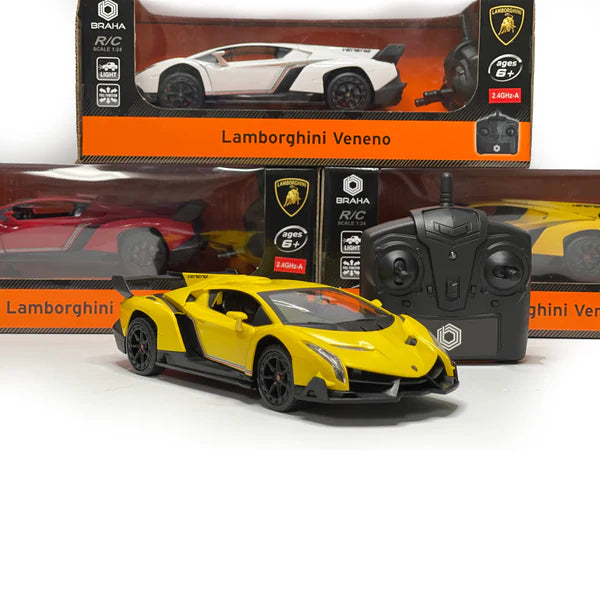 R/C 124 Lambrorghini Veneo:124 Full Function lights 6+