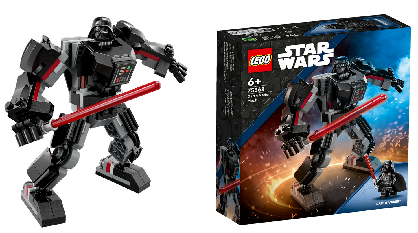 Lego Star Wars 139 Pcs Darth Vader Mech 75368