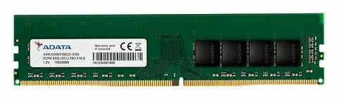 ADATA Premier 8GB DDR4 Desktop RAM DIMM - 3200Mhz - 1.2v