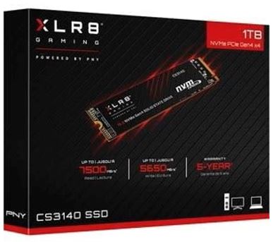 PNY CS1031 1 TB SOLID STATE DRIVE - M.2 2280 INTERNAL - PCI EXPRESS NVME (PCI EXPRESS NVME 3.0 X4) - DESKTOP PC, NOTEBOOK DEVICE SUPPORTED - 240 TB TBW - 2400 MB/S MAXIMUM READ