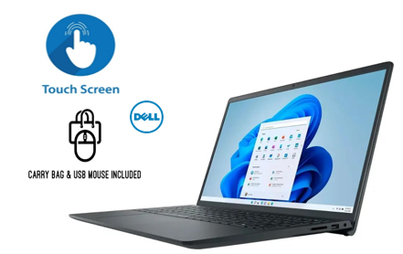 Dell Inspiron 3530-5623BLK Core™ i5-1334U 512GB SSD 8GB 15.6" (1920x1080) TOUCHSCREEN WIN11 PRO BLACK