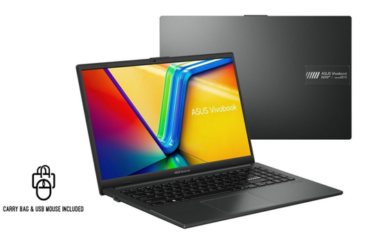 Asus VivoBook E1504GA-WB31 Core™ i3-N305 128GB UFS 8GB 15.6" (1920x1080) WIN11Pro BLACK