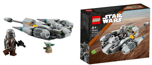 Lego Star Wars 88Pcs The Mandalorian N-1 Starfighter Microfighter 75363