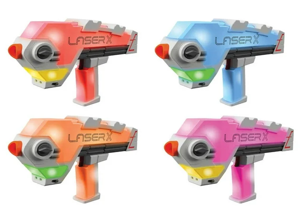 Four Blaster Laser Set
