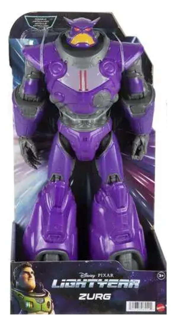 Disney Lightyear Movie Large Scale Zurg 12 Inch Action Figure Ages 3+ Toy Story