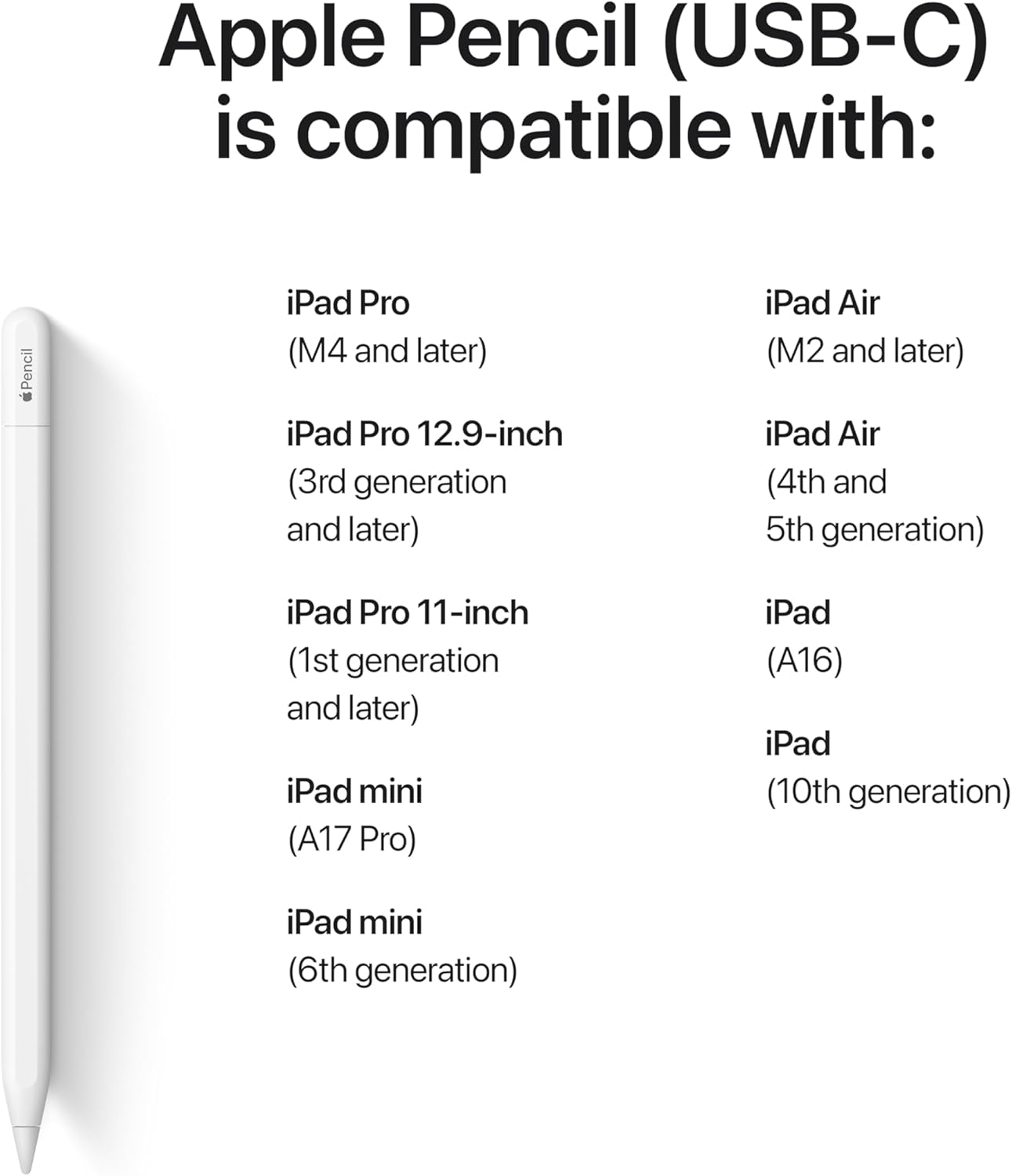 Apple Pencil (USB-C)