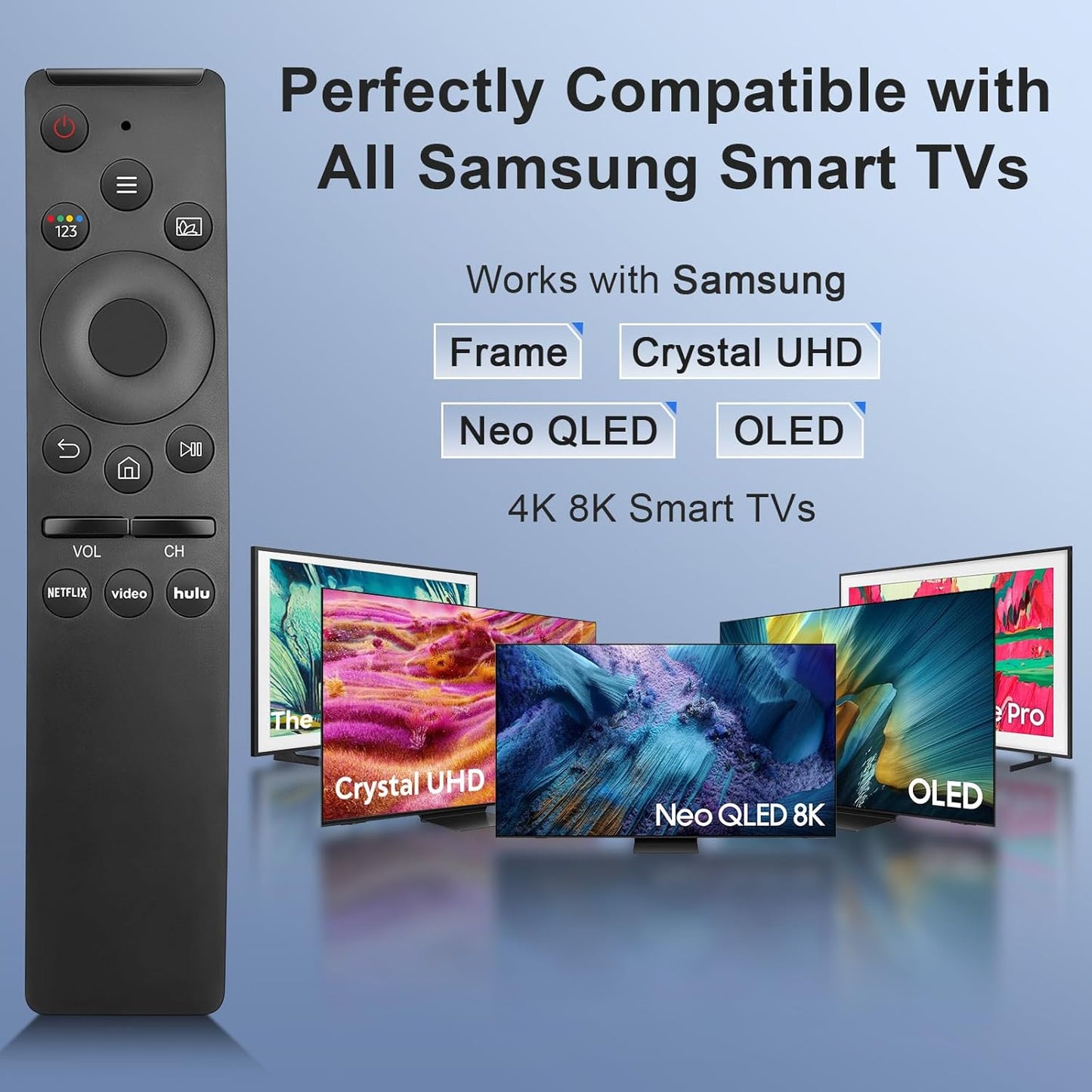 Samsung Smart TV Remote Control Replacement,Universal for All Samsung TVs