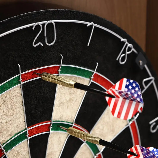 Dark Brown Regular Dart Board, Dart Board, Classic Dart Board Cabinet, Adult Dart Board Set, MD Dark Brown