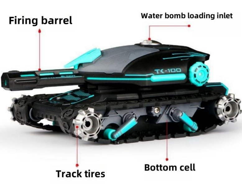 Crawler Stunt Remote Control Tank Car, 2.4G Gesture Remote Control + Gesture Sensor