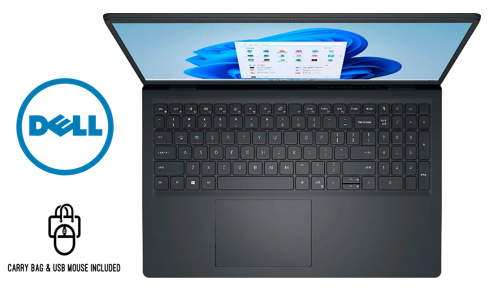 Dell Inspiron 3520-5124BLK Core™ i7-1255U 1TB SSD 16GB 15.6" (1920x1080) TOUCHSCREEN WIN11Pro CARBON BLACK