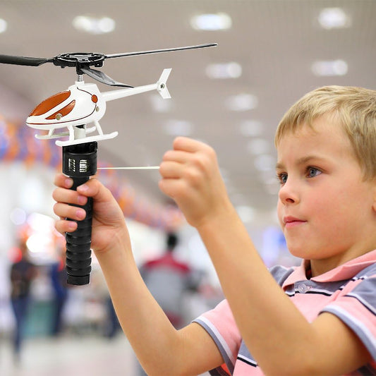 Helicopter Set for Kids Fun Fly Toys for Indoors or Outdoors - Great Birthday Party Favors - Goodie Bag Fillers - Gift Idea for Boys, Girls, Toddlers