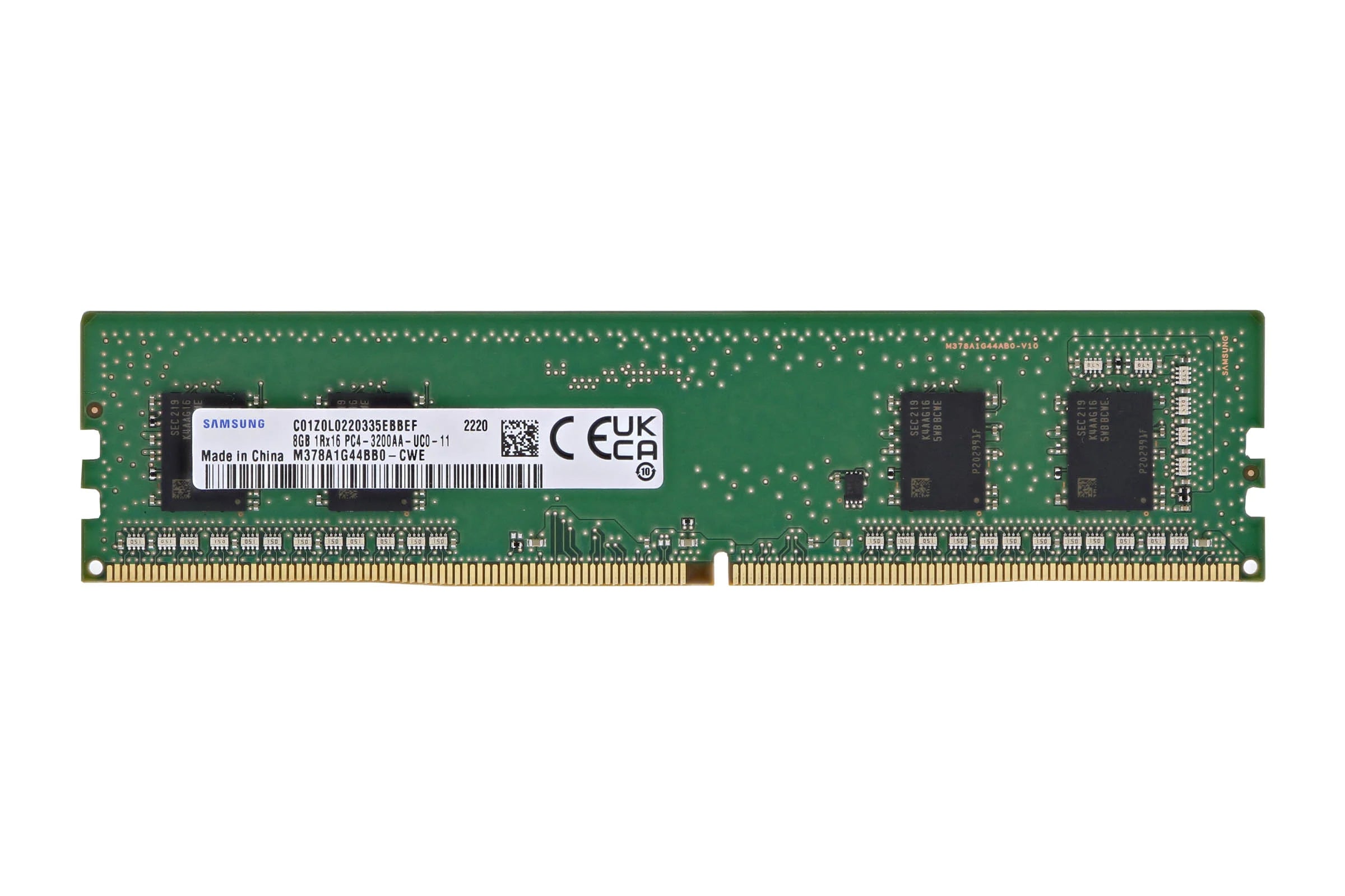 Samsung 8GB DDR4 Desktop 1RX16 PC4-3200AA-UC-11 – CompTech Ltd Samsung 8GB DDR4 Desktop 1RX16 PC4-3200AA-UC-11 – CompTech Ltd