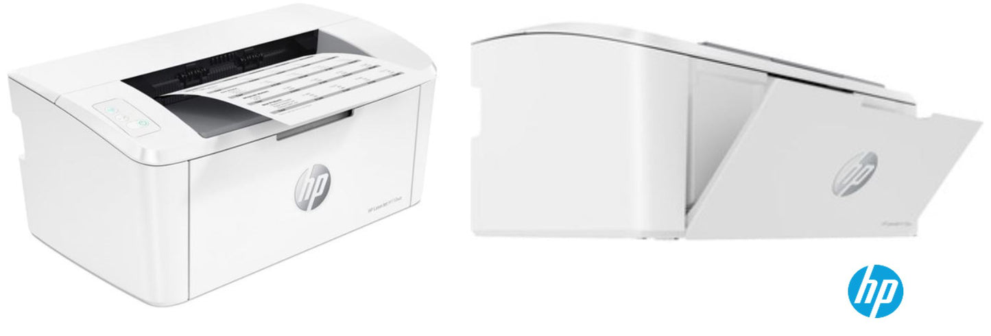 LaserJet M110we Desktop Wireless Laser Printer - Monochrome - 21 ppm Mono - 600 x 600 dpi Print - 150 Sheets Input - Wireless LAN - HP Smart App, Apple AirPrint, Mopria, Wi-Fi Direct - 8000 Pages Duty Cycle - Plain Paper Print - USB