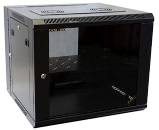 9RU UniverSwing Wall Mount Cabinet. Back mount supplied Left & Right Hinges