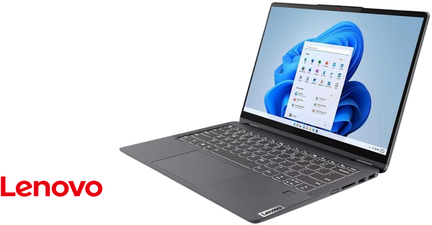 Lenovo FLEX 5 14IAU7 2-IN-1 Core™ i5-1235U 512GB SSD 8GB 14" (1920x1200) TOUCHSCREEN WIN11Pro STORM GRAY Backlit Keyboard
