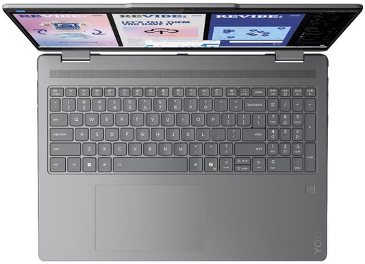Lenovo YOGA 7 16ILL10 2-IN-1 Core™ Ultra 7 256V 1TB SSD 16GB 16" (1920x1200) TOUCHSCREEN WIN11Pro LUNA GREY Backlit Keyboard FP Reader