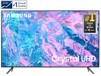 Samsung HCU7000 HG75CU700AW 75" Smart LED-LCD TV - 4K UHDTV - High Dynamic Range (HDR) - Black - HDR10+, HLG - LED Backlight - HbbTV,