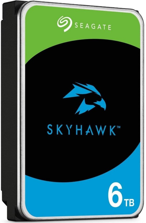 Seagate SkyHawk AI 6TB Internal HDD SATA3 - 256MB Buffer