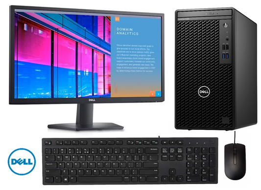 Dell OptiPlex 3000 Tower Core™ i5-12500 256GB SSD 8GB BLACK Keyboard Mouse