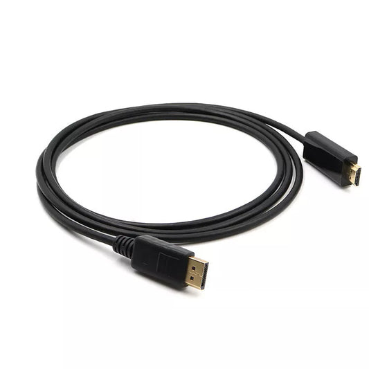 1.8M/6FT DisplayPort DP to HDMI Male Cables Adapters 4K 1080P
