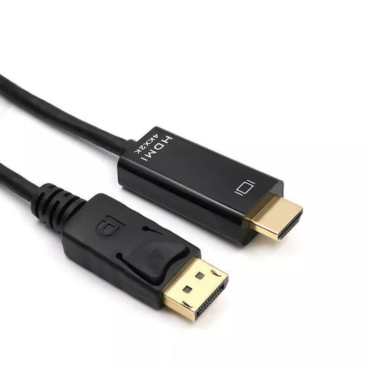 1.8M/6FT DisplayPort DP to HDMI Male Cables Adapters 4K 1080P