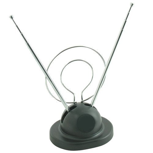 Indoor Antenna Two Loop UHF/VHF Rabbit Ear