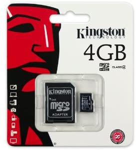 Kingston 4GB Micro SD Card