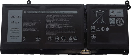 Specifications:Battery Type: Li-ion Voltage: 11.25V Capacity: 41WH 3cell Color: Black GENUINE DELL LATITUDE 3320 3420 3520 15 3515 3511 BATTERY MGCM5 0MGCM5