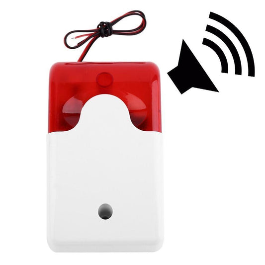 Wired Mini Strobe Siren