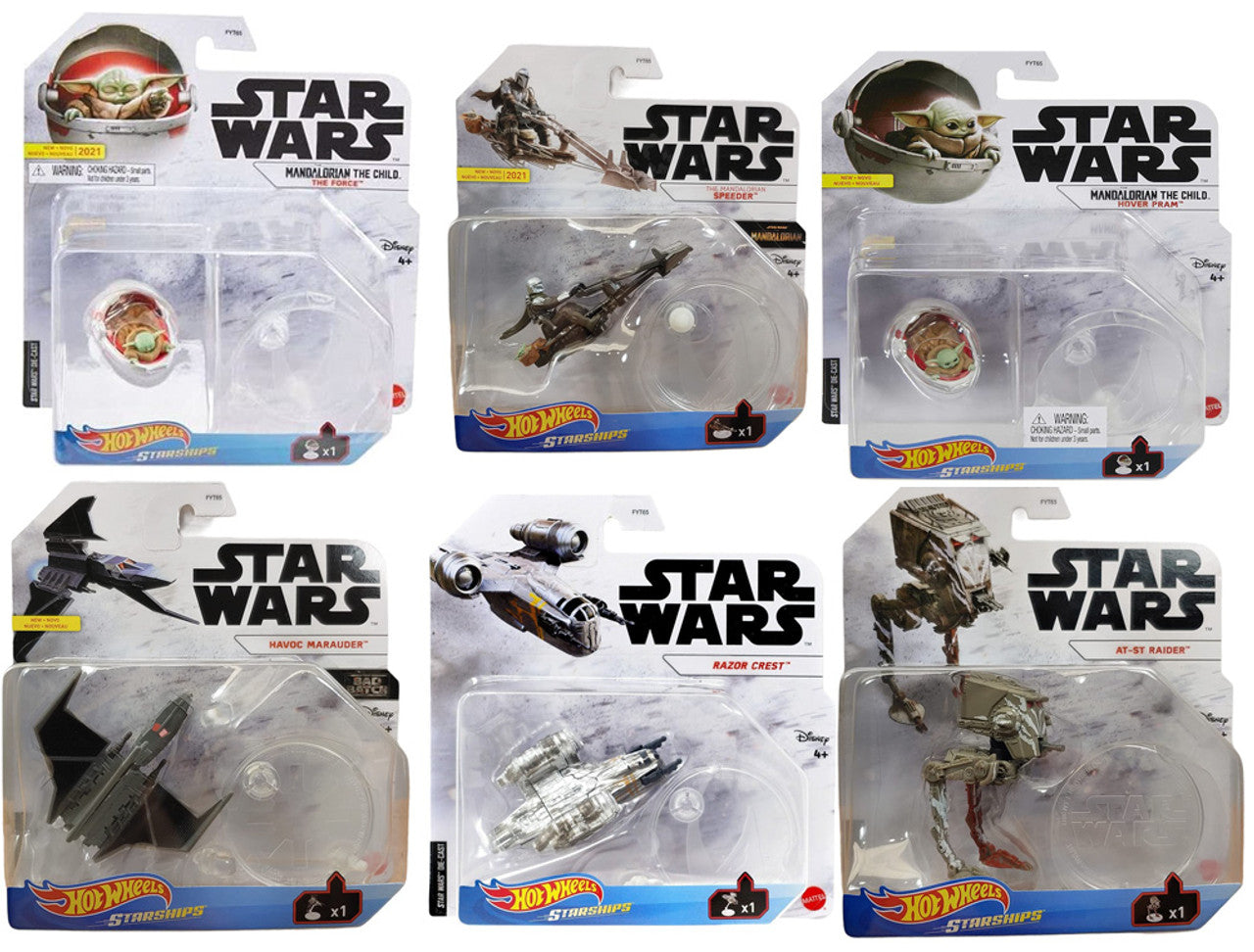 HOT WHEELS STAR WARS STARSHIPS