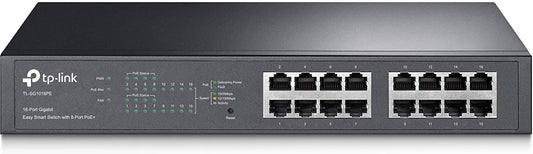 TP-Link SG1218MPE16 Port Gigabit POE+ Easy Smart Rackmount Switch
