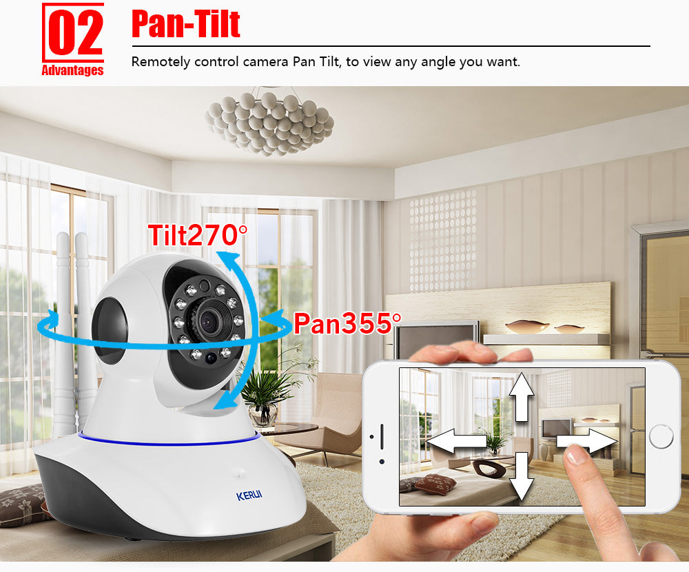 IP Smart Camera Alarm System Kerui