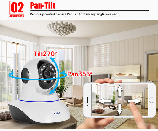 IP Smart Camera Alarm System Kerui