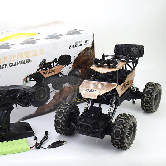 4WD 1:10 Extra Large RC Car Monster Truck Off-Road Vehicle Remote Control Toy