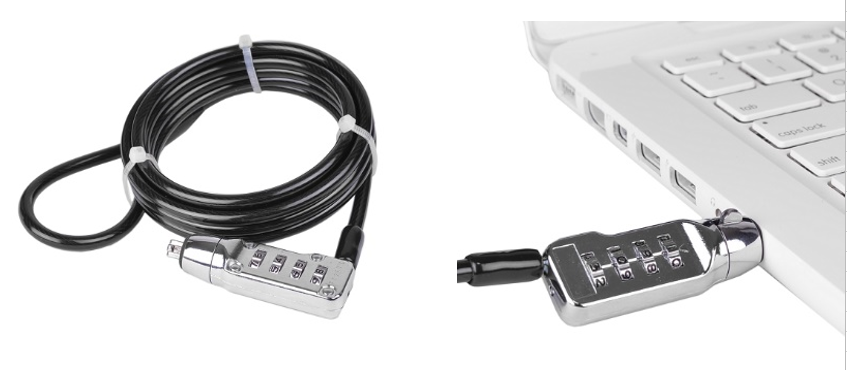 Exel 264135 Serialized Combination Security Cable Lock