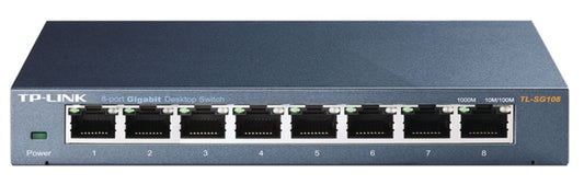 TP-Link SG108 8 Port Gigabit Switch Steel Case