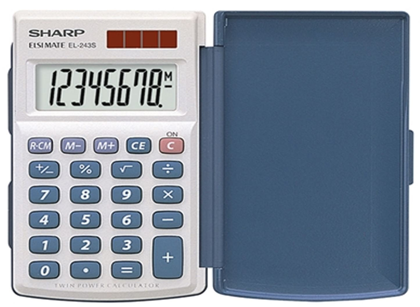 SHARP CALCULATOR EL243S 8 DIGIT