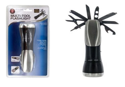 All-In-One Multi-Tool LED Flashlight