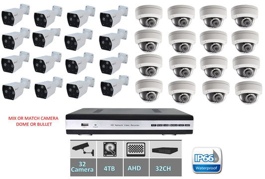 32ch 1080N 5-in-1 DVR,Metal Case, H.264 Video Compression, Support 32*1080N 15fps recording;8CH Video playback, support 1CH VGA+1CH HDMI Input