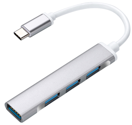 USB-C Type C to USB 3.0 4 Port Hub Splitter for PC Mac Phone MacBook Pro iPad