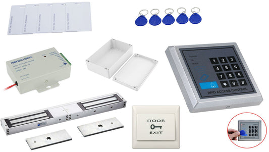 620LB Electric Lock Magnetic Access Control DOUBLE DOOR ID Card System