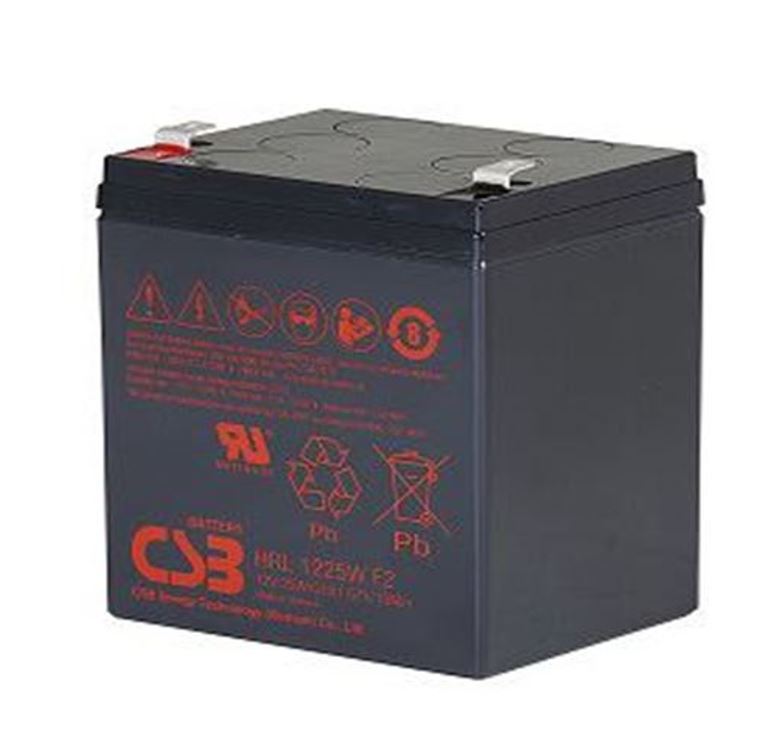 CSB 12V 25W/5AH Replacement Battery. To suit 3S550AU (1),9SX/9PX 5kVA/6kVA (15), 9SX/9PX EBM180V